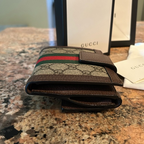 Gucci Ophidia GG Supreme Wallet - Picture 7 of 14